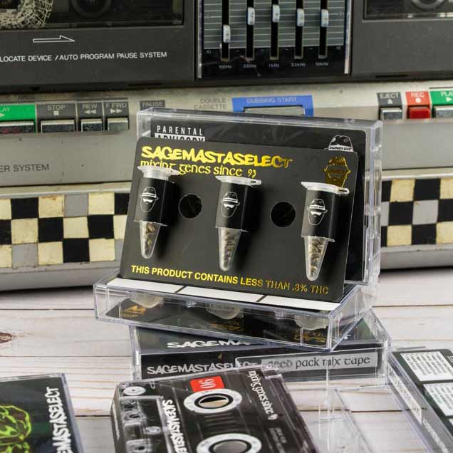 Sagemasta Select – Mixtape Seed Packaging