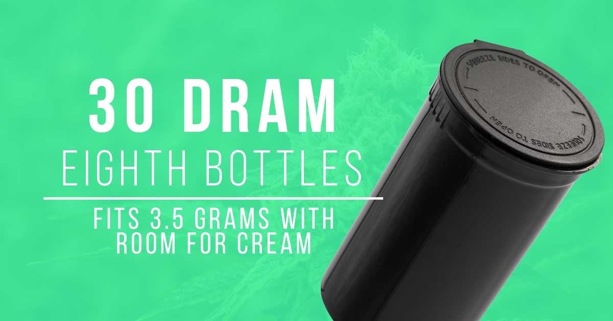 30 dram pop top bottle