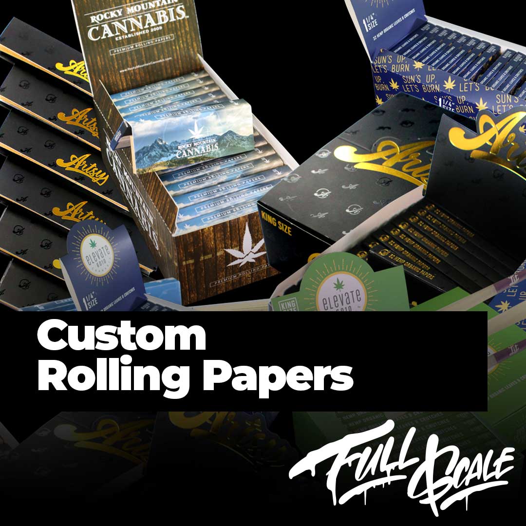 Custom 1 1/4 Size Rolling Paper