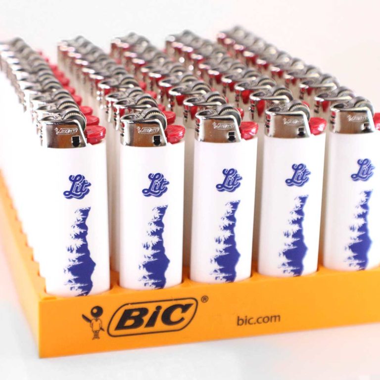 custom bic lighters